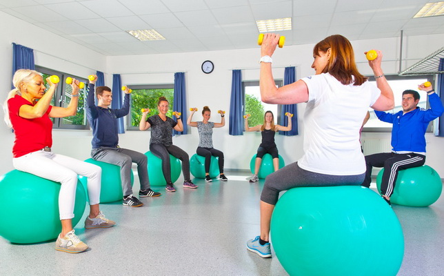 Inhalte der Nachsorge Sport Therapie