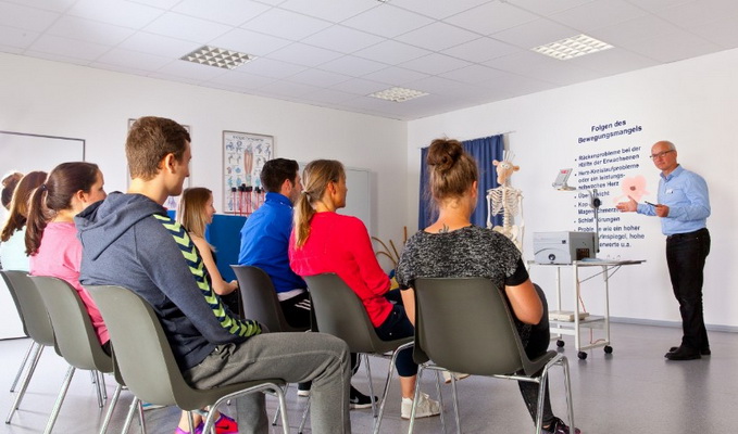 Seminare zu Gesundheitsthemen Rückenschule, Ernährung